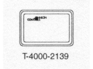 Johnson Controls T-4000-2139 Pneumatic Thermostat Cover, Beige