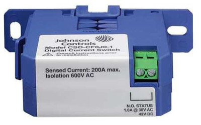 Johnson Controls CSD-CA1G0-1 Current Sensing Rly, 1to135A, Self Powered