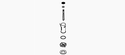 Kohler 1244399 *CVR* FLUSH VLV SERV KIT COMPANY
