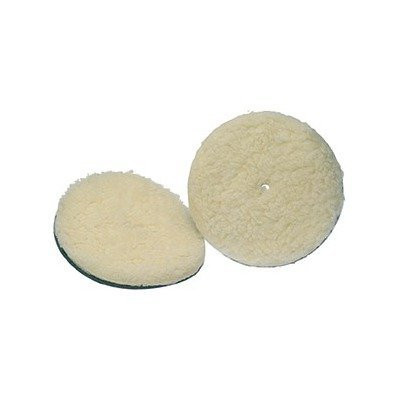 Koblenz KO-2400 1 - 6" Lambswool Pads, 2 pk, Pack of two 6" replacement lambswool buffing pads, Use on all bare floor finishes to bring out shine between waxing,