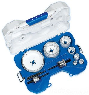 LENOX 986634 Tools Bi-Metal Speed Slot Hole Saw with T3 Technology, Plumber's Kit, 17 Piece.