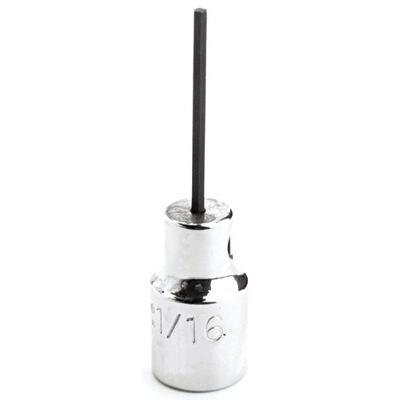 Proto PRO47703/16 Hex Bit Socket, 1/4" Drive, 3/16" Hex Bit Proto INDUSTRIAL