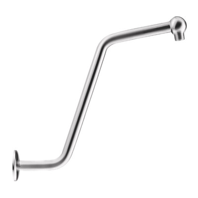 Danze D481116BN  13" S Shaped Shower Arm w/ Flange This item falls within our lowest price guarantee
