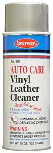 Sprayway SPR-990 SW Vinyl and Leather Cleaner, 15 oz.