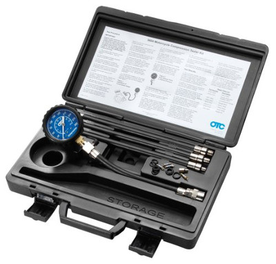 OTC OTC-5604 Motorcycle Compression Tester Kit.