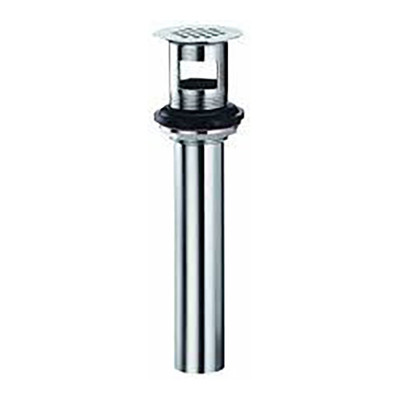 Danze DA505084BN  Metal Grid Strainer Assembly with Overflow, 1 1/4-Inch Tailpiece Diameter, Brushed Nickel
