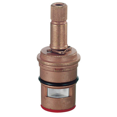 Danze DA507072W  Replacement Brass Ceramic Disc Faucet Cartridge for Cold Water Side with Round Spline