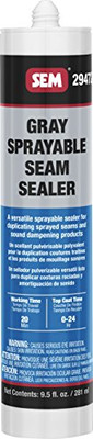 SEM Products SEM-29472 SEM Gray Seam Sealer, 9.5 oz..
