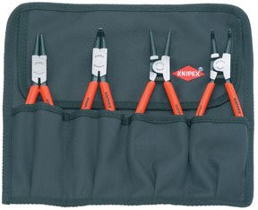 Knipex KNT-001956 4-PC. RETAIN RING PLIERS SET.