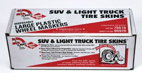 U. S. Chemical & Plastics USC-70510 U. S. Chemical and Plastics Cs - 50 Suv and Truck Tire Covers.