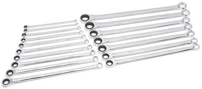 GearWrench GearBox Metric Double Box Ratcheting Wrench Set, 17-Pc.