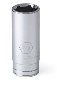 GearWrench KDT-80115S 1/4-Inch Drive 6-Point Mid Length SAE Socket 3/16-Inch.