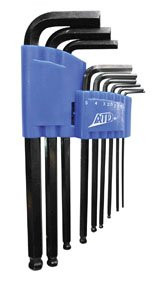 ATD Tools ATD-585 9PC LONG METRIC HEX KEY SET.