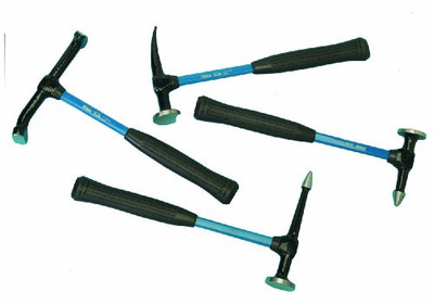 Martin Sprocket & Gear FMT-694KFG Martin 4 Piece Body and Fender Repair Tool Set, Fiberglass Handles.