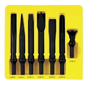 Grey Pneumatic GRY-CS807 () 7-Piece Chisel Socket Set.