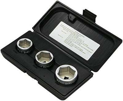 ATD Tools ATD-5233 3PC EURO/GM OIL SOCKET SET.