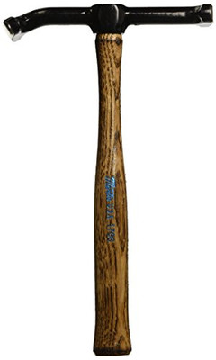 Martin Sprocket & Gear FMT-170G Martin Door Skin Body Hammer with Wooden Handle, 11-1/2" Overall Length.