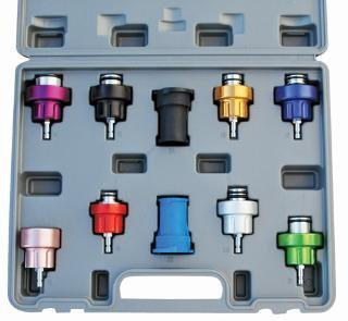 ATD Tools ATD-3305 10-Piece Radiator Pressure Tester Update Kit.
