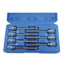 ATD Tools ATD-13776 7-Piece Tamper-Resistant Star Bit Socket Set.