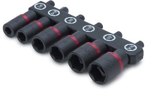 Titan TTN-15222 6 Pieces SAE Nut Driver Set, Pack Of 6.