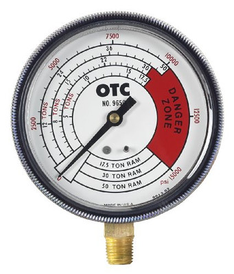 OTC OTC-9650 () Pressure and Tonnage Gauge with 4-Scales.