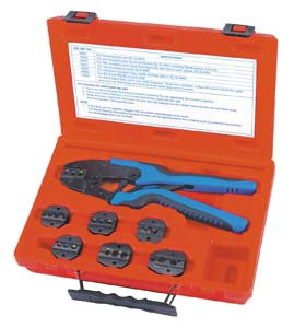 SG Tool Aid SGT-18960 SG Tool Aid Quick Change Ratcheting Terminal Crimping Kit