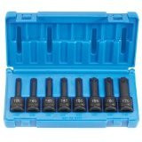 Grey Pneumatic GRY-1300T Corp. GY .50 in. Drive 8 Piece Internal Star Impact Driver Set.