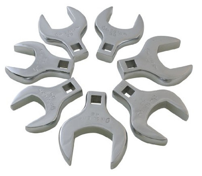 Sunex SUU-9740 Tools 7 Piece Crowfoot Metric Set 34-46mm.