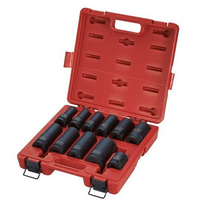 Sunex SUU-4632 3/4-Inch Drive Wheel Service Impact Socket Set, 11-Piece.