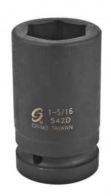 Sunex SUU-542D 1" Drive Deep 6 Point Impact Socket 1-5/16".