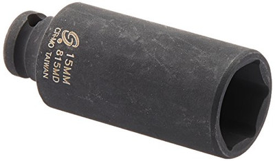 Sunex SUU-815MD 1/4-Inch Drive 15-Mm Deep Impact Socket.