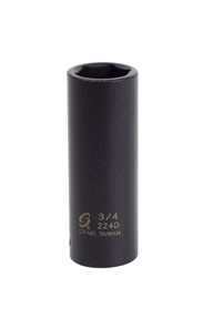 Sunex SUU-224D 1/2-Inch Drive 3/4-Inch Deep Impact Socket.