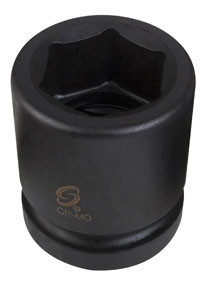 Sunex SUU-554 1" Drive Standard 6 Point Impact Socket 1-11/16".