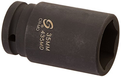 Sunex SUU-435MD 3/4-Inch Drive 35-Mm Deep Impact Socket.