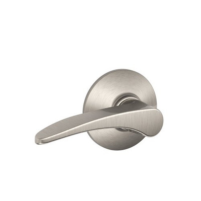 SCHLAGE F10MNH619 F10MNH-619 Manhattan Passage Lever, Satin Nickel