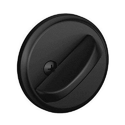 SCHLAGE B80622 B80 Single Sided Residential Deadbolt with Thumbturn from the B-Series a, Matte Black