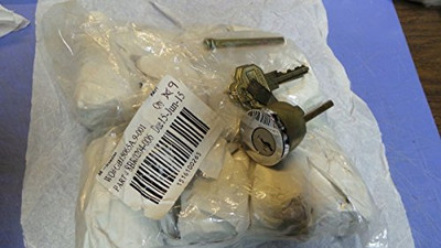 Baldwin 8BR0204006 Reserve Single Cylinder Deadbolt Cylinder Kwikset Smartkey with Housing and 2 Keys Bright Chrome Finish