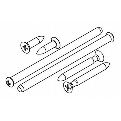 KWIKSET 86099-26  665 Screw Pack Bright Chrome Finish