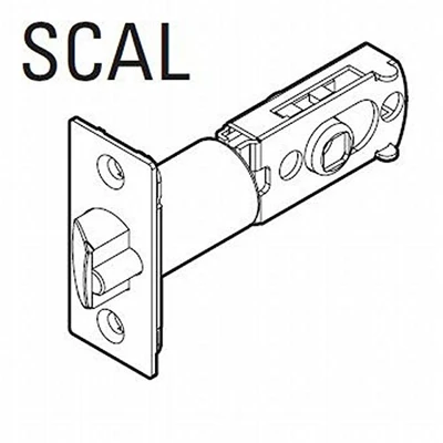 KWIKSET 83517-15  UL Adjustable Square Corner Deadlatch Satin Nickel Finish