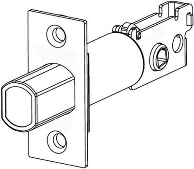 Weslock 12720XA-SL 12720 US5 SPRINGLATCH ADJ SQU & RAD