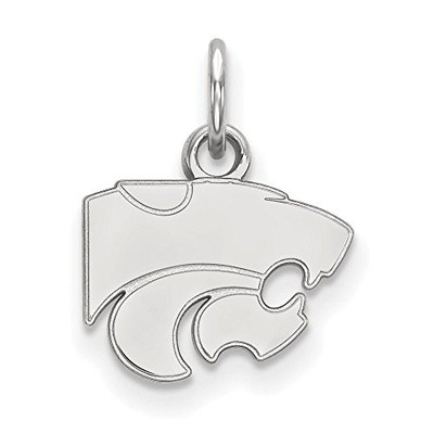 LogoArt SS001KSU NCAA Kansas State Wildcats 3/8 XS Wildcat Pendant, One Size