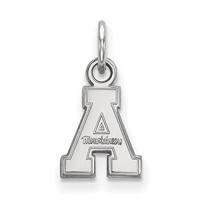 LogoArt SS001APS Sterling Silver LogoArt Appalachian State University XS Pendant