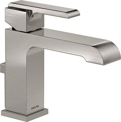 Delta 567LF-SSMPU Faucet Ara, Single Handle Lavatory Faucet, Stainless