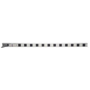 Tripp Lite SS3612 12 Outlet Surge Protector Power Strip, 15ft Cord, 36 in., Metal, ().