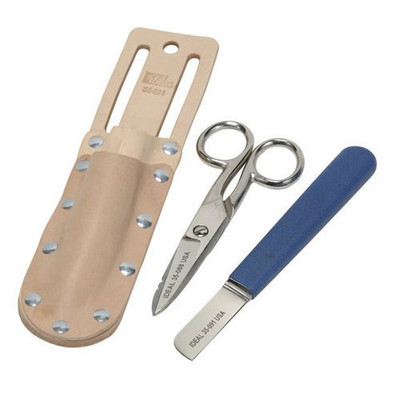 Ideal Industries 35-093 Cable Splicing Knife and Scissor Kit.