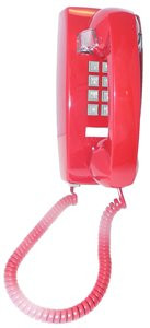 Cortelco 255447-VBA-20M Kellogg 2554 Wall Mount Phone Rd Telephony with Vol Cntrl.