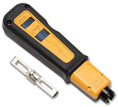 Fluke Networks 10061-100 10061100 D914S Series Impact Punch Down Tool with EverSharp 66 Blade.