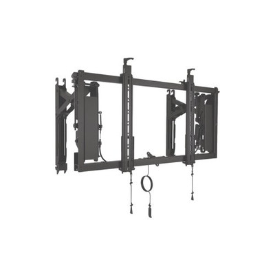 Chief LVSXU ConnexSys - Mounting kit ( wall mount ) for video wall - black - screen size: 42 inch - 80 inch - mounting interface: 200 x 100 mm, up to 700 x 400 mm