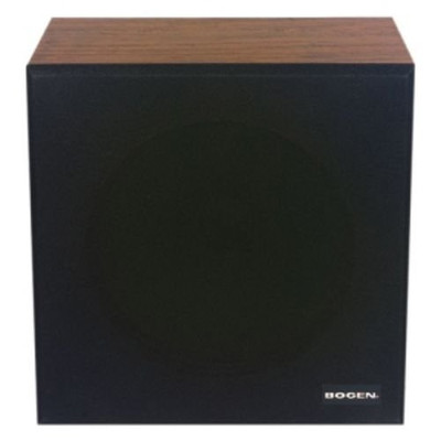 Bogen WBS8T725V 4 W RMS Speaker - Black. SPEAKER BAFFLE ASSEMBLY SPKR. 50 Hz to 12 kHz SNR - Wall Mountable.