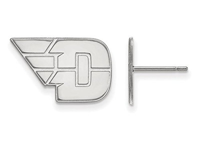 LogoArt SS008UD Sterling Silver LogoArt University of Dayton Small Post Earrings